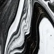 Black and white marble print