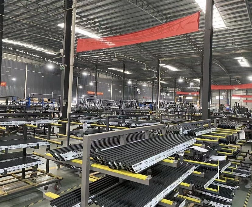 Dooream factory production line for custom entrance doors
